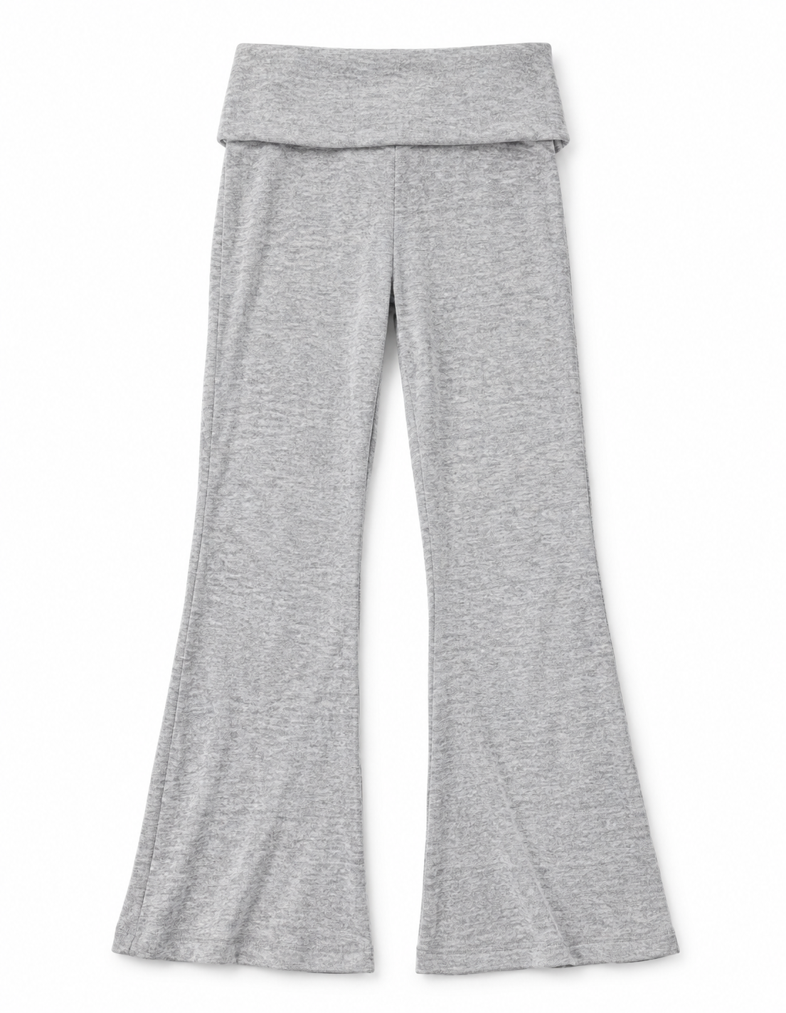 Hacci Fold Over Flare Leggings