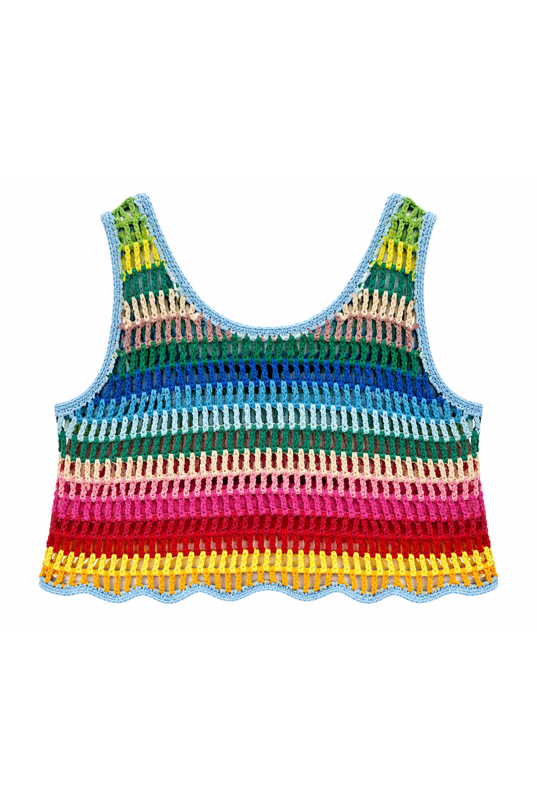 Tween Palmer Crochet Tank