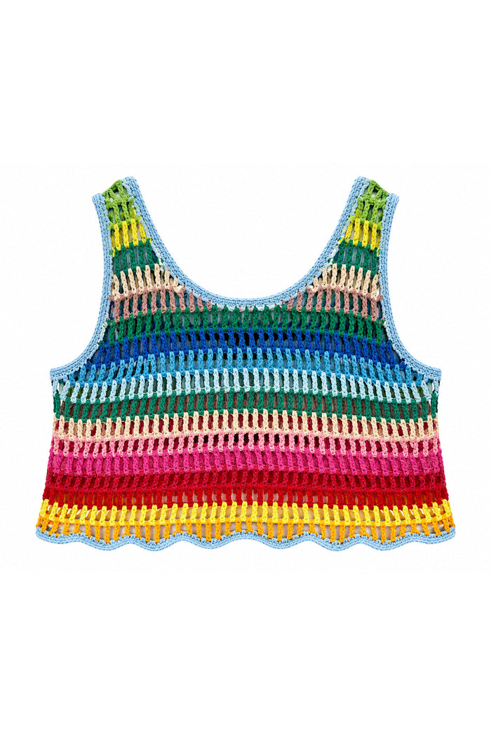 Tween Palmer Crochet Tank