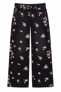 Tween Chicago Floral Low Rise Jean