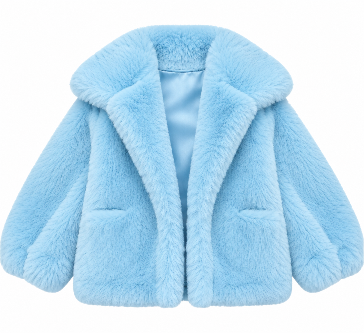 Tween Romani Cropped Fur Jacket