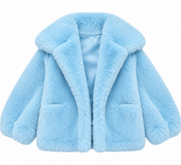 Tween Romani Cropped Fur Jacket