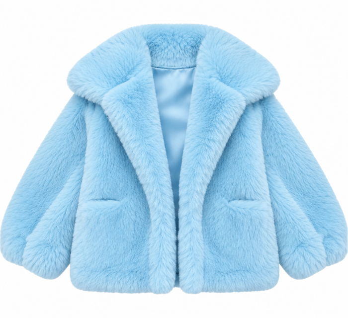 Tween Romani Cropped Fur Jacket