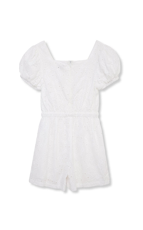 All Over Eyelet Romper