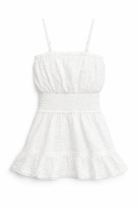 White Lucia Lace Day Dress