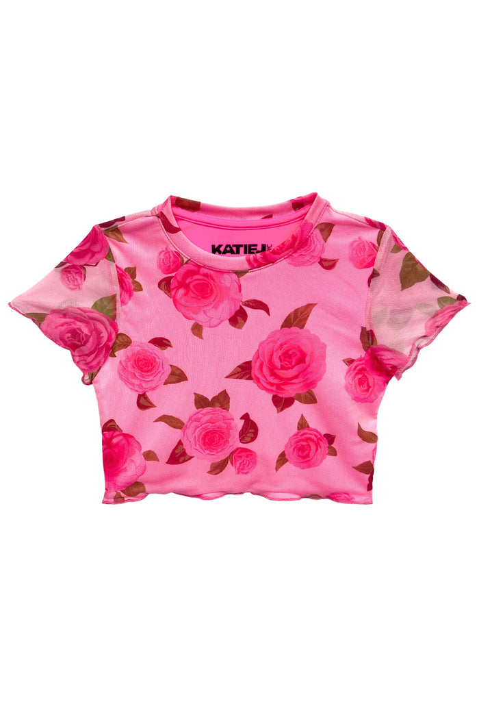 Bobbi Rose Mesh Crop Top