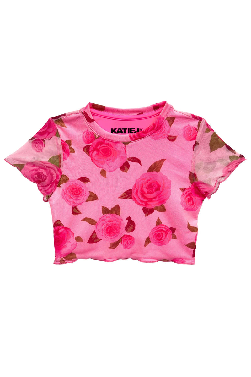 Bobbi Rose Mesh Crop Top