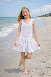 Crochet Coverup Dress (4 colors!)