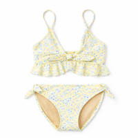 Ribbed Ruffle Two Piece