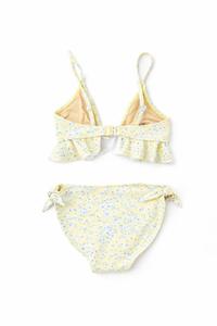 Ribbed Ruffle Two Piece