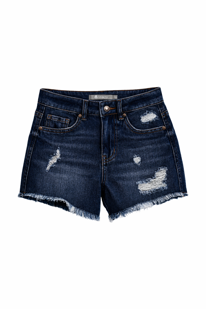 Brittany Fray Shorts With Destruction (2 Colors!)