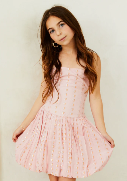 Ballet Pink Bubble Dress Medium (10)
