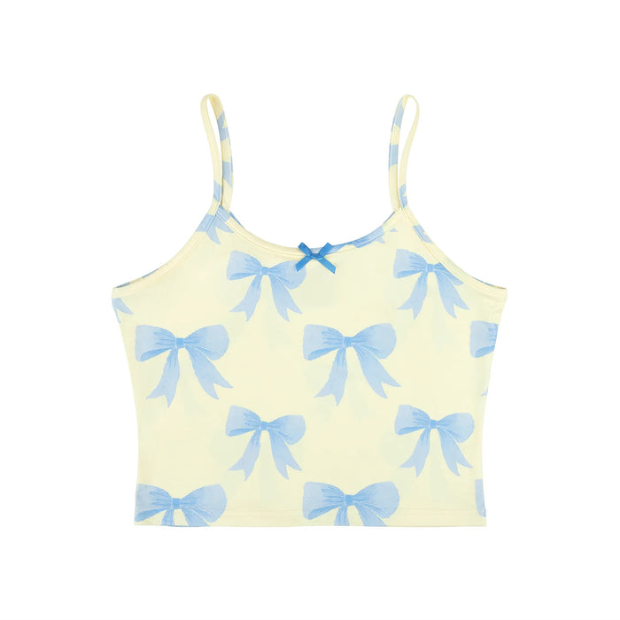 Blue Bows Pajama Tank