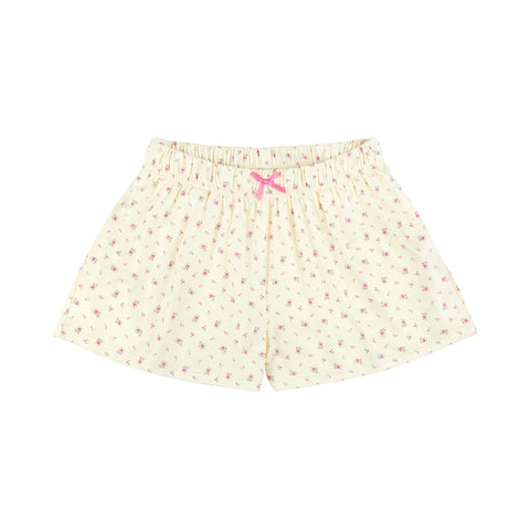 Pink Bows Plush Shorts
