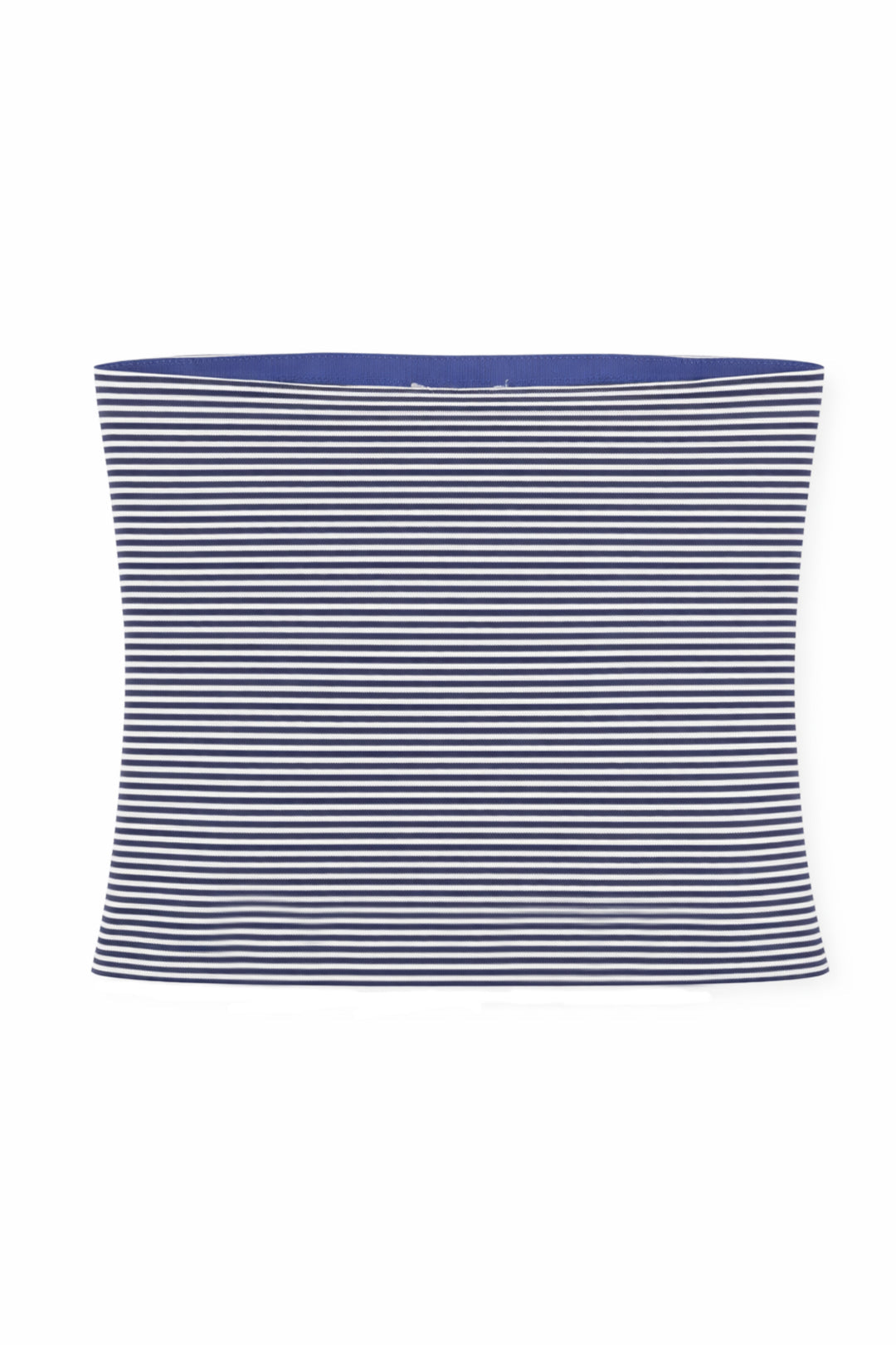 Delany Contrast Fold Over Tube Top