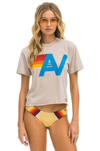 Aviator Nation Logo-Boyfriend Tee, Multiple Colors