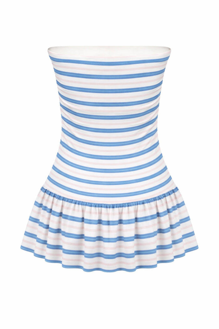Tween Milo Strapless Drop Waist Dress