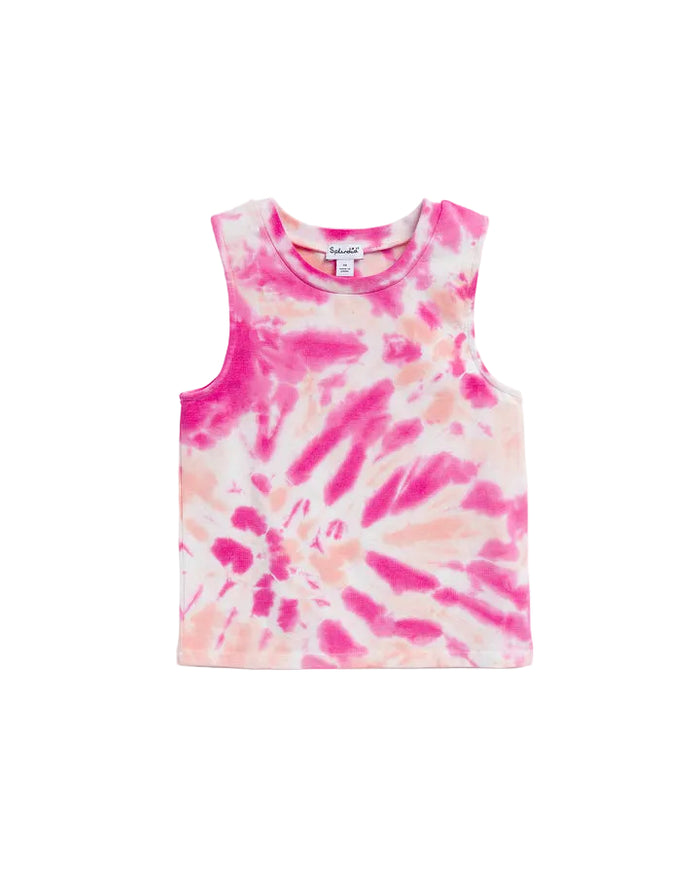 Splendid Hibiscus Tie Dye Tank