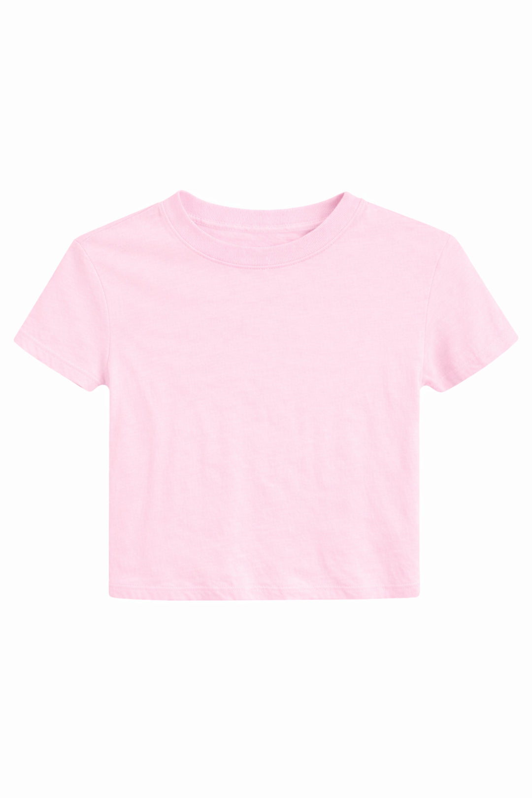 Tween Fearless Crop Tee-Multiple Solid Colors