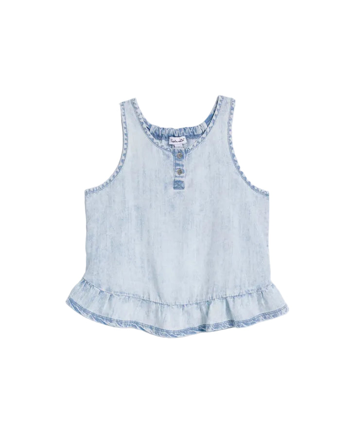 Splendid Girls Whiteout Wash Tank