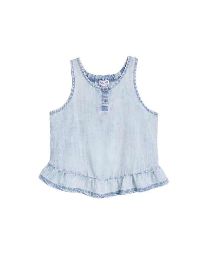 Splendid Girls Whiteout Wash Tank