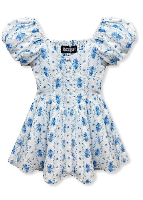 Greta Printed Cottage Core Dress