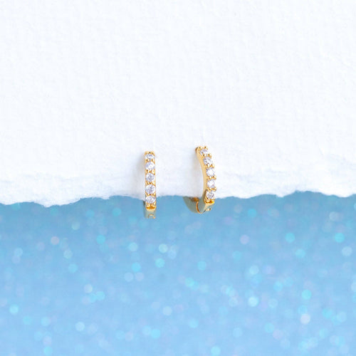 Baby Sparkle Hoops