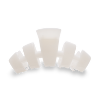 Classic Hair Clip | Large | Coconut White