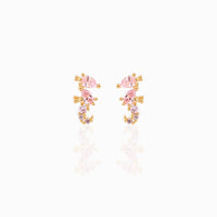 Sparkling Seahorse Studs
