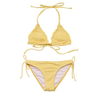 Sunshine Stripe Teen Triangle Bikini