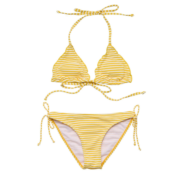 Sunshine Stripe Teen Triangle Bikini