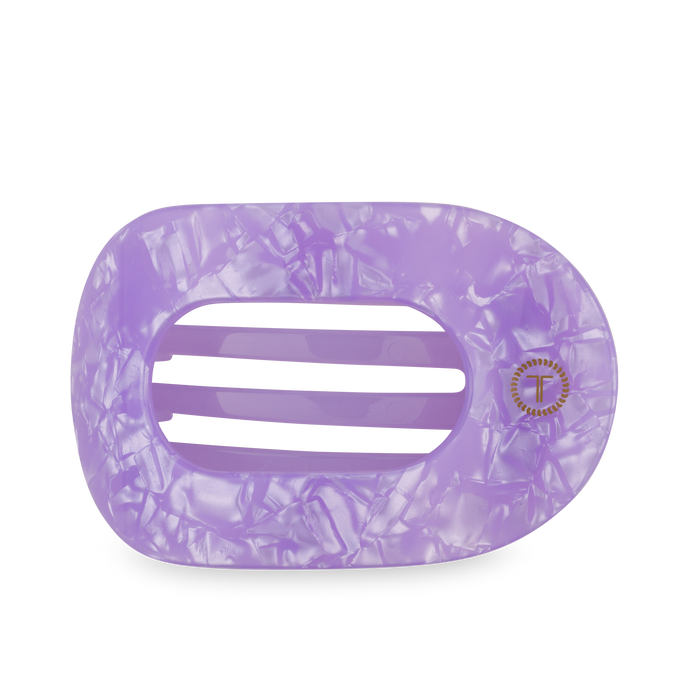 Flat Round Hair Clip | Large | Lavender Mist