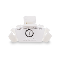 Classic Hair Clip | Medium | Coconut White