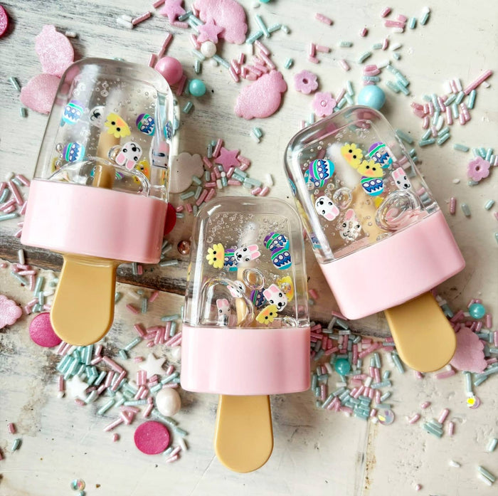 Easter Chick and Egg Popsicle Lip Gloss