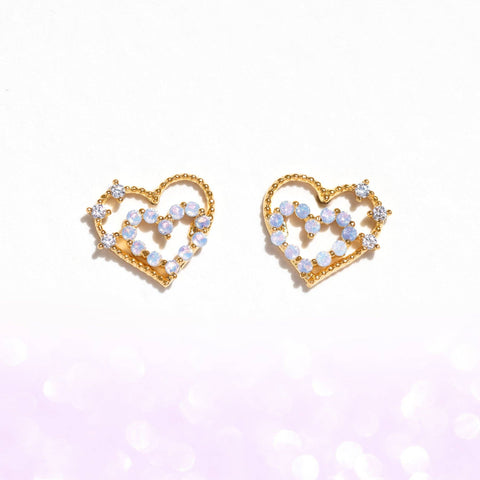 Mini Pearl Daisy Studs