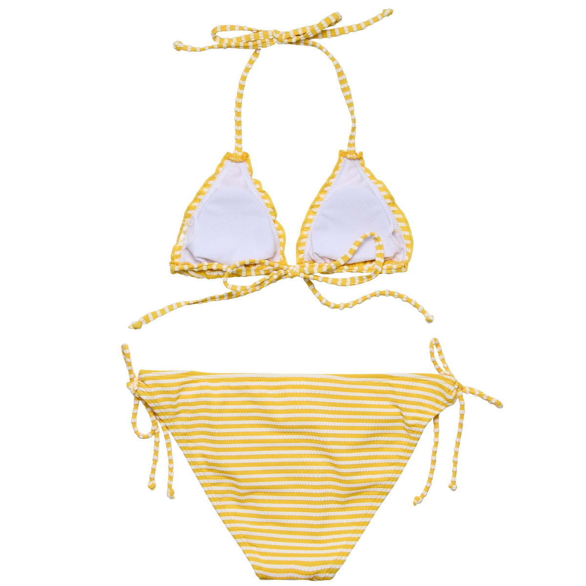 Sunshine Stripe Teen Triangle Bikini