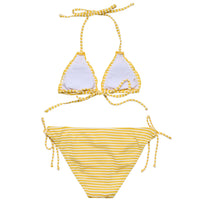 Sunshine Stripe Teen Triangle Bikini