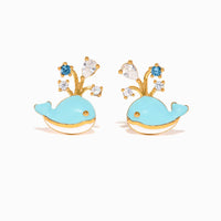 Whale You Be Mine Studs