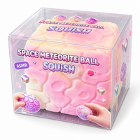 2" Candy Crunchy Squishy Toy – Space Meteorite Cube