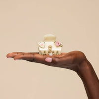 KitschPop™️ Cloud Clip 7pc Set Vintage - Pearlized Cream