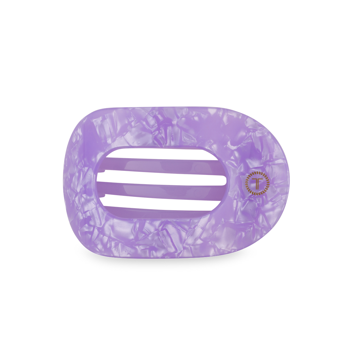 Flat Round Hair Clip | Medium | Lavender Mist