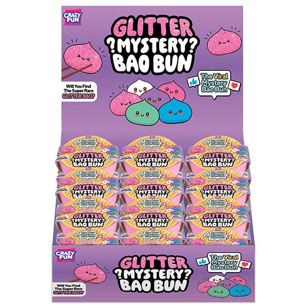 Crazy Fun Official Mystery Glitter Bao Bun