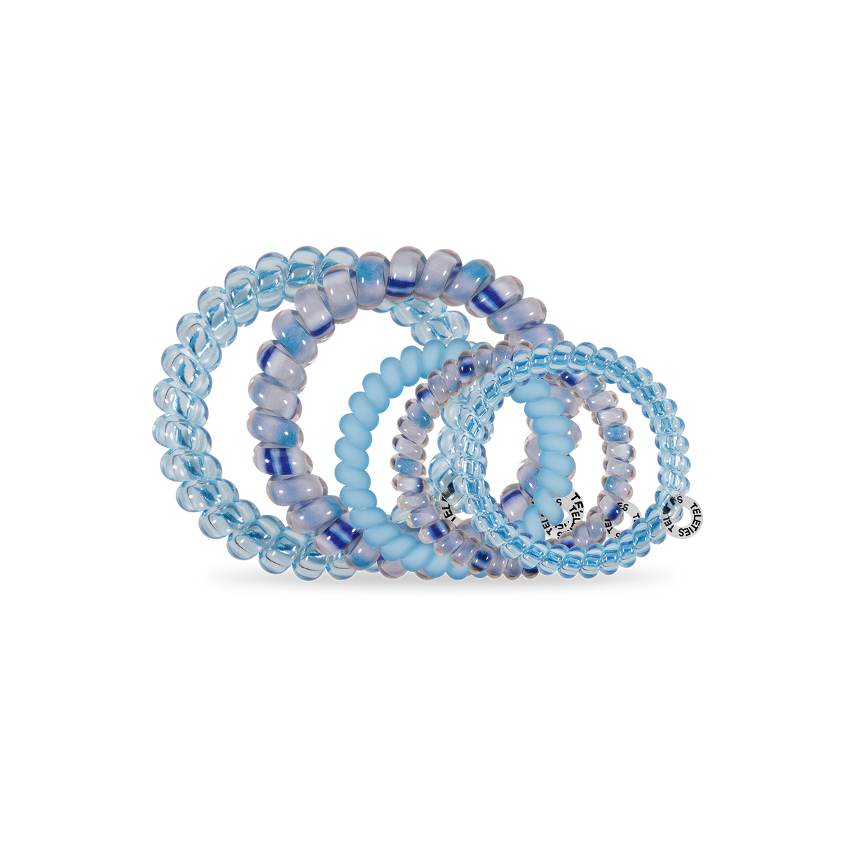 Spiral Hair Coils | Mix Pack | Blue Lagoon