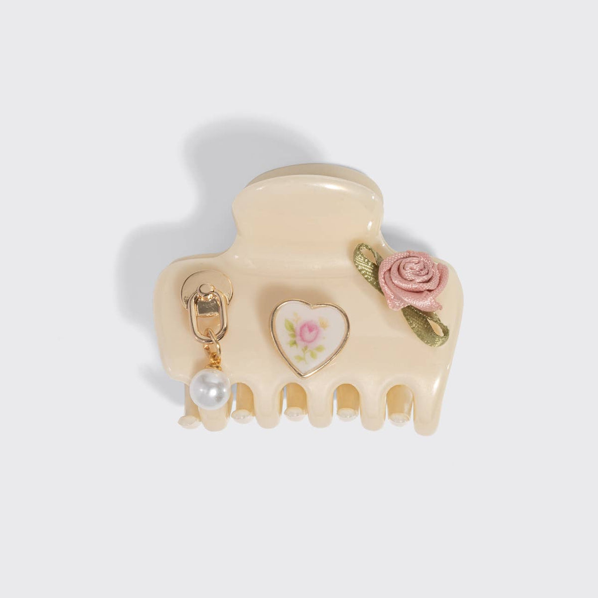 KitschPop™️ Cloud Clip 7pc Set Vintage - Pearlized Cream