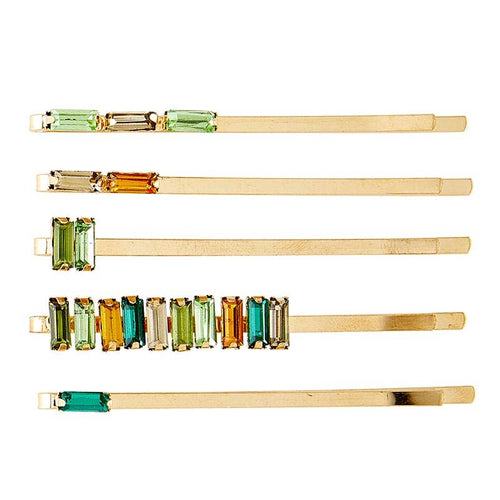Crystal Bobby Pins - Forest Jewels