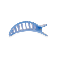 Flat Round Hair Clip | Medium | Blue Lagoon