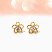 Teeny Tiny Flower Studs