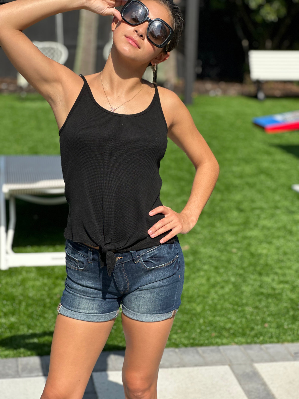 Black Cami Top
