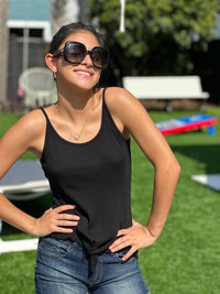 Black Cami Top