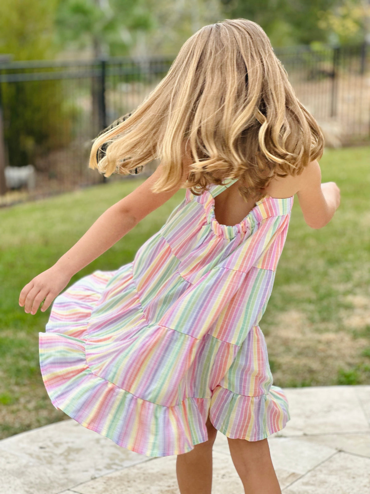 Adorn Stripe Dress